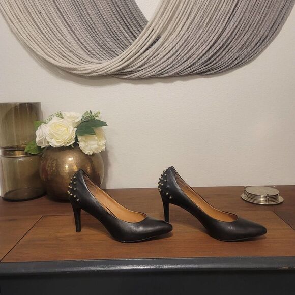 Zigi Soho "Koopa" Studded Heels Sz 7 - Picture 4 of 9